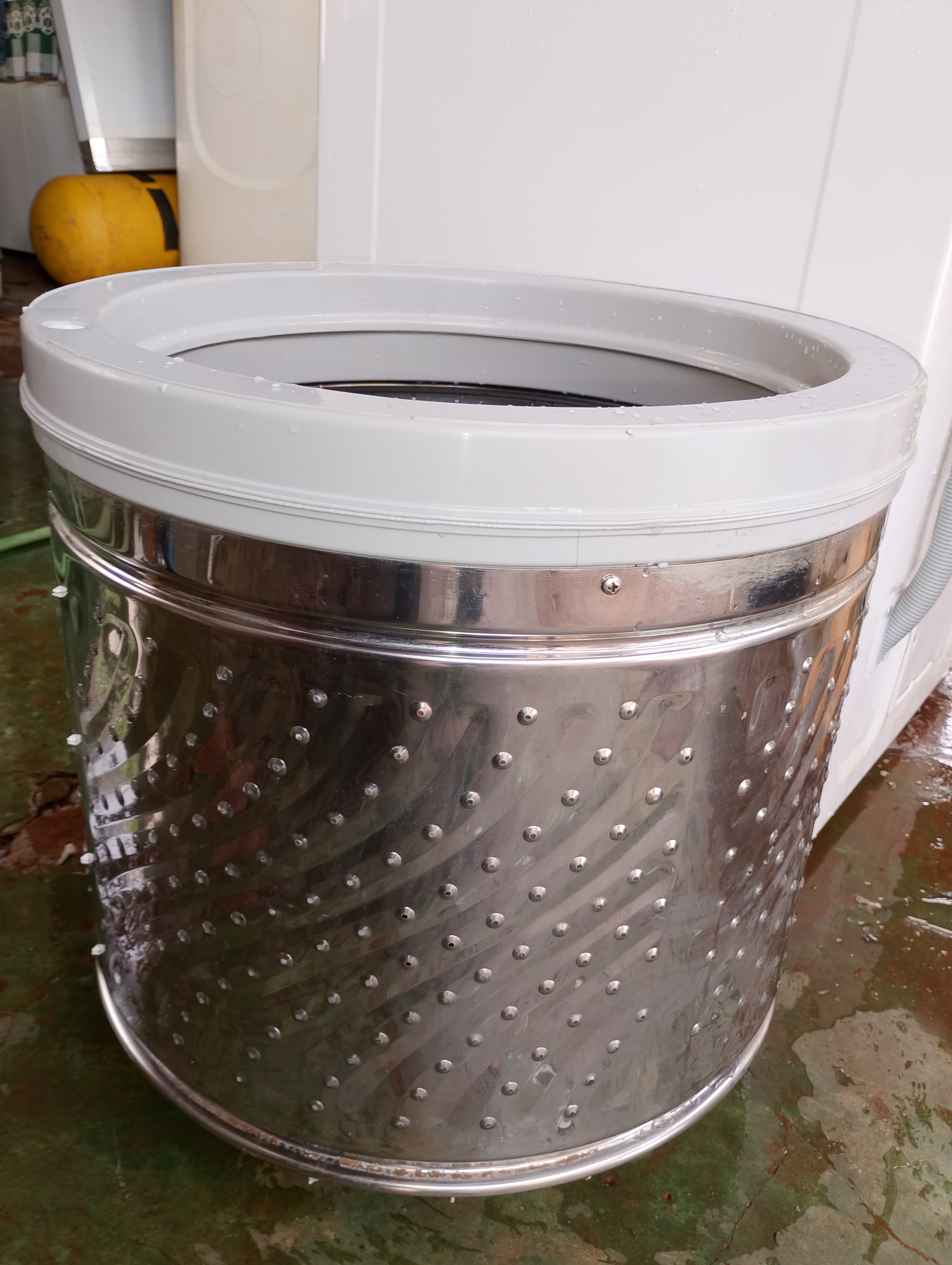 Tambor máquina de lavar reparado